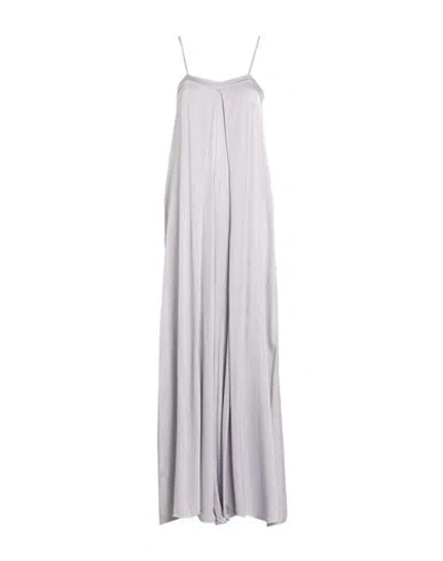 Daniele Fiesoli Collezione N_01 Woman Jumpsuit Grey Size L Viscose In Gray