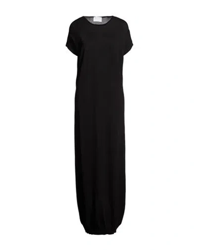 Daniele Fiesoli Collezione N_01 Woman Maxi Dress Black Size L Viscose, Polyamide