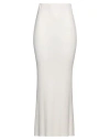 Daniele Fiesoli Collezione N_01 Woman Midi Skirt Ivory Size M Merino Wool