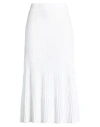 Daniele Fiesoli Collezione N_01 Woman Midi Skirt White Size M Cotton