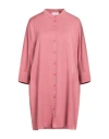 Daniele Fiesoli Collezione N_01 Woman Mini Dress Antique Rose Size L Viscose, Linen In Pink