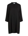 Daniele Fiesoli Collezione N_01 Woman Mini Dress Black Size L Viscose, Linen