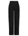 Daniele Fiesoli Collezione N_01 Woman Pants Black Size L Linen, Cotton