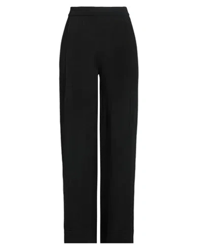 Daniele Fiesoli Collezione N_01 Woman Pants Black Size L Linen, Cotton