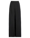 Daniele Fiesoli Collezione N_01 Woman Pants Black Size M Viscose, Linen In Black