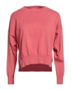 Daniele Fiesoli Collezione N_01 Woman Sweater Antique Rose Size L Cotton In Pink