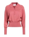 Daniele Fiesoli Collezione N_01 Woman Sweater Antique Rose Size S Merino Wool, Silk In Pink