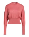 Daniele Fiesoli Collezione N_01 Woman Sweater Antique Rose Size S Merino Wool, Silk In Pink