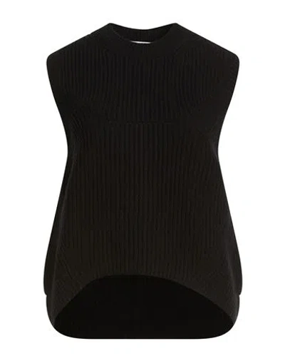 Daniele Fiesoli Collezione N_01 Woman Sweater Black Size L Merino Wool, Cashmere