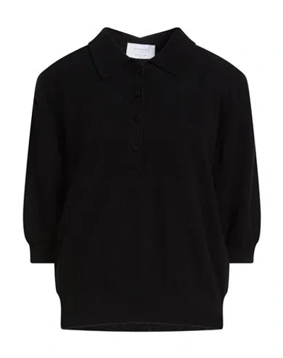 Daniele Fiesoli Collezione N_01 Woman Sweater Black Size Xl Merino Wool