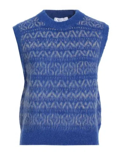 Daniele Fiesoli Collezione N_01 Woman Sweater Blue Size S Wool