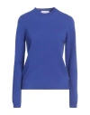 Daniele Fiesoli Collezione N_01 Woman Sweater Bright Blue Size M Merino Wool, Cashmere