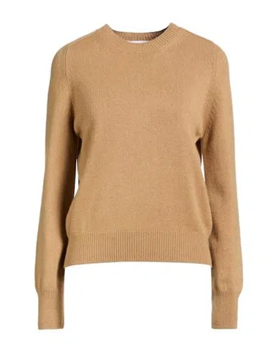 Daniele Fiesoli Collezione N_01 Woman Sweater Camel Size S Cashmere In Brown