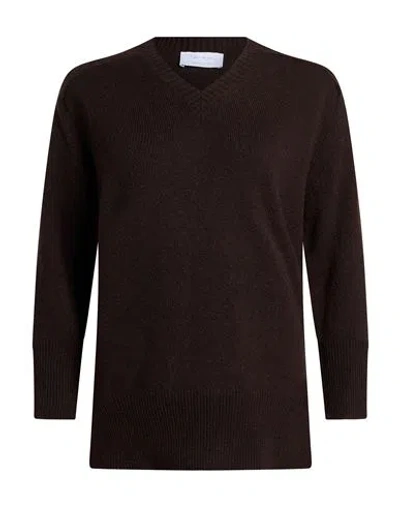 Daniele Fiesoli Collezione N_01 Woman Sweater Dark Brown Size M Cashmere