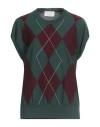 Daniele Fiesoli Collezione N_01 Woman Sweater Dark Green Size S Merino Wool