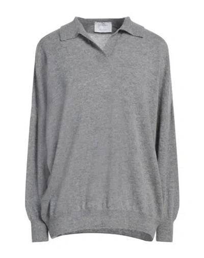 Daniele Fiesoli Collezione N_01 Woman Sweater Grey Size S Merino Wool, Cashmere