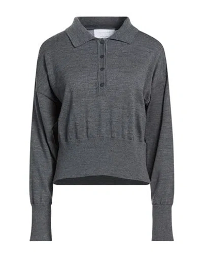 Daniele Fiesoli Collezione N_01 Woman Sweater Grey Size Xs Merino Wool In Gray