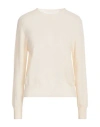 Daniele Fiesoli Collezione N_01 Woman Sweater Ivory Size M Merino Wool, Cashmere In White
