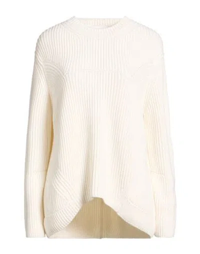Daniele Fiesoli Collezione N_01 Woman Sweater Ivory Size M Merino Wool, Cashmere In White