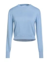 Daniele Fiesoli Collezione N_01 Woman Sweater Light Blue Size M Cotton