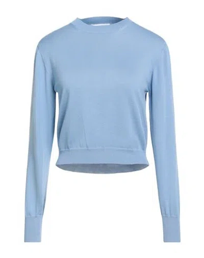 Daniele Fiesoli Collezione N_01 Woman Sweater Light Blue Size M Cotton