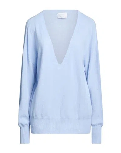 Daniele Fiesoli Collezione N_01 Woman Sweater Light Blue Size S Merino Wool, Cashmere