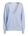 Daniele Fiesoli Collezione N_01 Woman Sweater Light Blue Size S Merino Wool, Cashmere