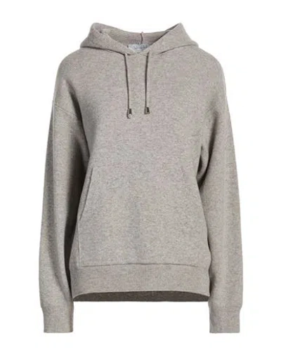 Daniele Fiesoli Collezione N_01 Woman Sweater Light Grey Size L Virgin Wool, Cashmere In Gray