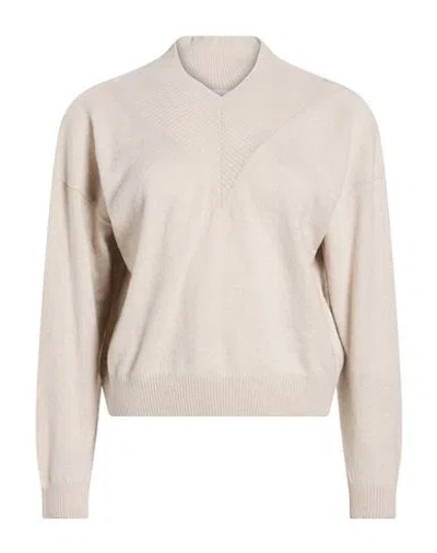 Daniele Fiesoli Collezione N_01 Woman Sweater Light Grey Size S Cashmere In Neutral