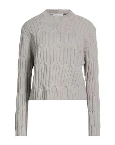 Daniele Fiesoli Collezione N_01 Woman Sweater Light Grey Size S Merino Wool, Cashmere In Gray