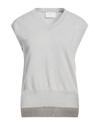 Daniele Fiesoli Collezione N_01 Woman Sweater Light Grey Size S Wool, Cashmere In Gray