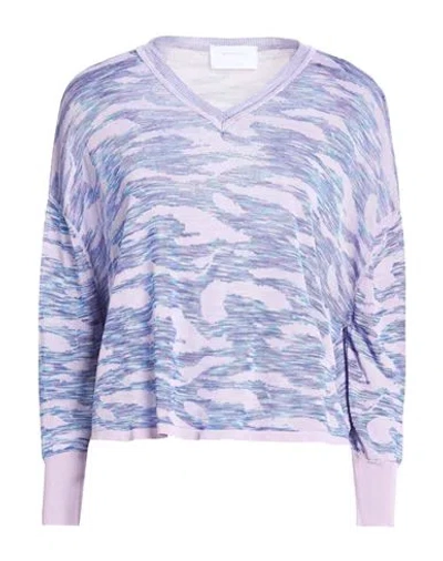 Daniele Fiesoli Collezione N_01 Woman Sweater Lilac Size S Viscose In Purple