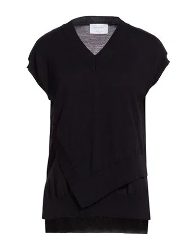 Daniele Fiesoli Collezione N_01 Woman Sweater Midnight Blue Size L Merino Wool
