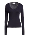Daniele Fiesoli Collezione N_01 Woman Sweater Midnight Blue Size S Cotton In Blue