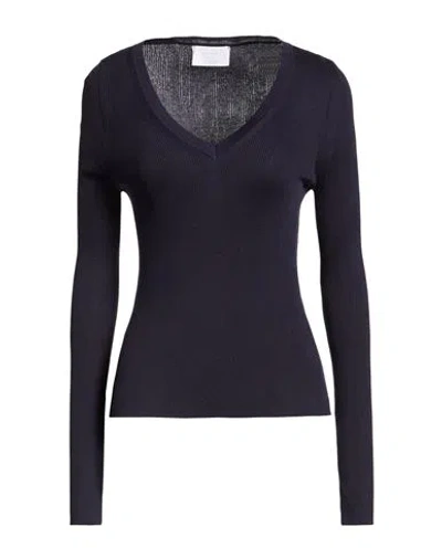 Daniele Fiesoli Collezione N_01 Woman Sweater Midnight Blue Size S Cotton