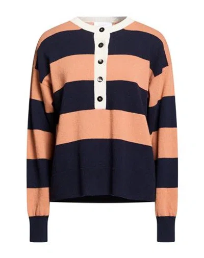 Daniele Fiesoli Collezione N_01 Woman Sweater Midnight Blue Size S Wool, Cashmere In Multi