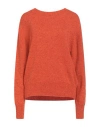 Daniele Fiesoli Collezione N_01 Woman Sweater Orange Size L Merino Wool