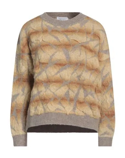 Daniele Fiesoli Collezione N_01 Woman Sweater Pastel Yellow Size S Merino Wool, Polyamide, Mohair Wo