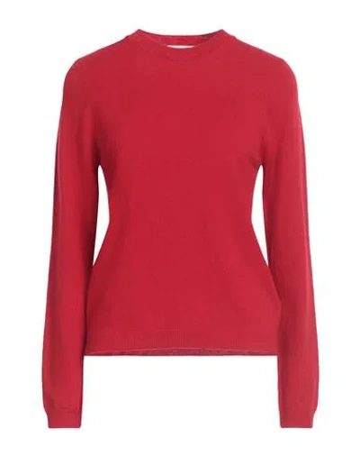 Daniele Fiesoli Collezione N_01 Woman Sweater Red Size L Merino Wool, Cashmere