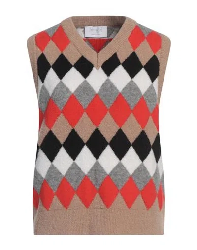 Daniele Fiesoli Collezione N_01 Woman Sweater Sand Size M Merino Wool, Polyamide, Cashmere, Elastane