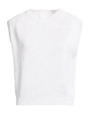 Daniele Fiesoli Collezione N_01 Woman Sweater White Size Xs Linen In White