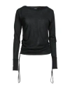Daniele Fiesoli Collezione N_01 Woman T-shirt Black Size L Cotton
