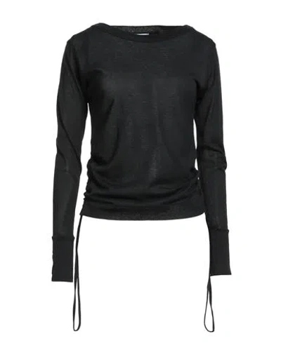 Daniele Fiesoli Collezione N_01 Woman T-shirt Black Size L Cotton