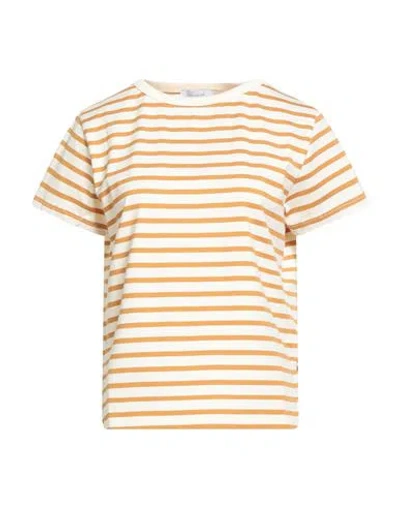 Daniele Fiesoli Collezione N_01 Woman T-shirt Marigold Size M Cotton In Yellow