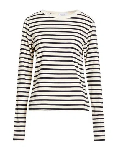 Daniele Fiesoli Collezione N_01 Woman T-shirt Midnight Blue Size M Cotton