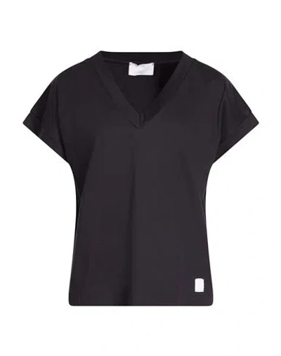 Daniele Fiesoli Collezione N_01 Woman T-shirt Midnight Blue Size Xs Cotton