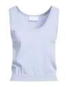 Daniele Fiesoli Collezione N_01 Woman Tank Top Lilac Size M Viscose, Polyamide In Purple