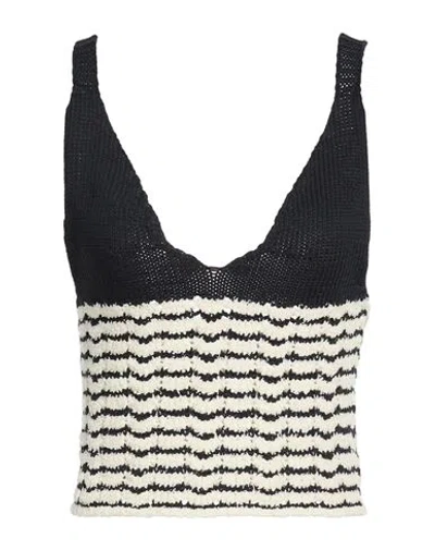 Daniele Fiesoli Collezione N_01 Woman Top Midnight Blue Size S Silk, Cotton, Polyamide