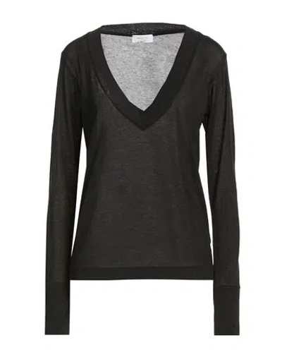 Daniele Fiesoli Collezione N_01 Woman T-shirt Black Size L Cotton