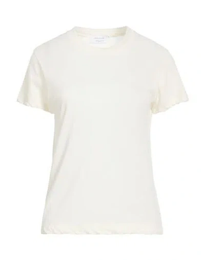 Daniele Fiesoli Collezione N_01 Woman T-shirt Cream Size Xl Cotton, Wool In White